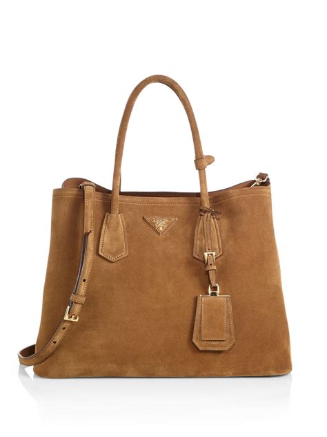 prada hobo bag price|prada brown suede bag.